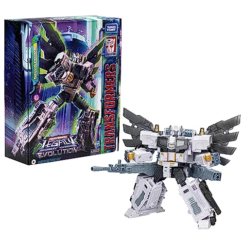 Transformers Legacy Evolution Nova Prime Leader Class Toy – 7-Inch, Amazon Exclusive