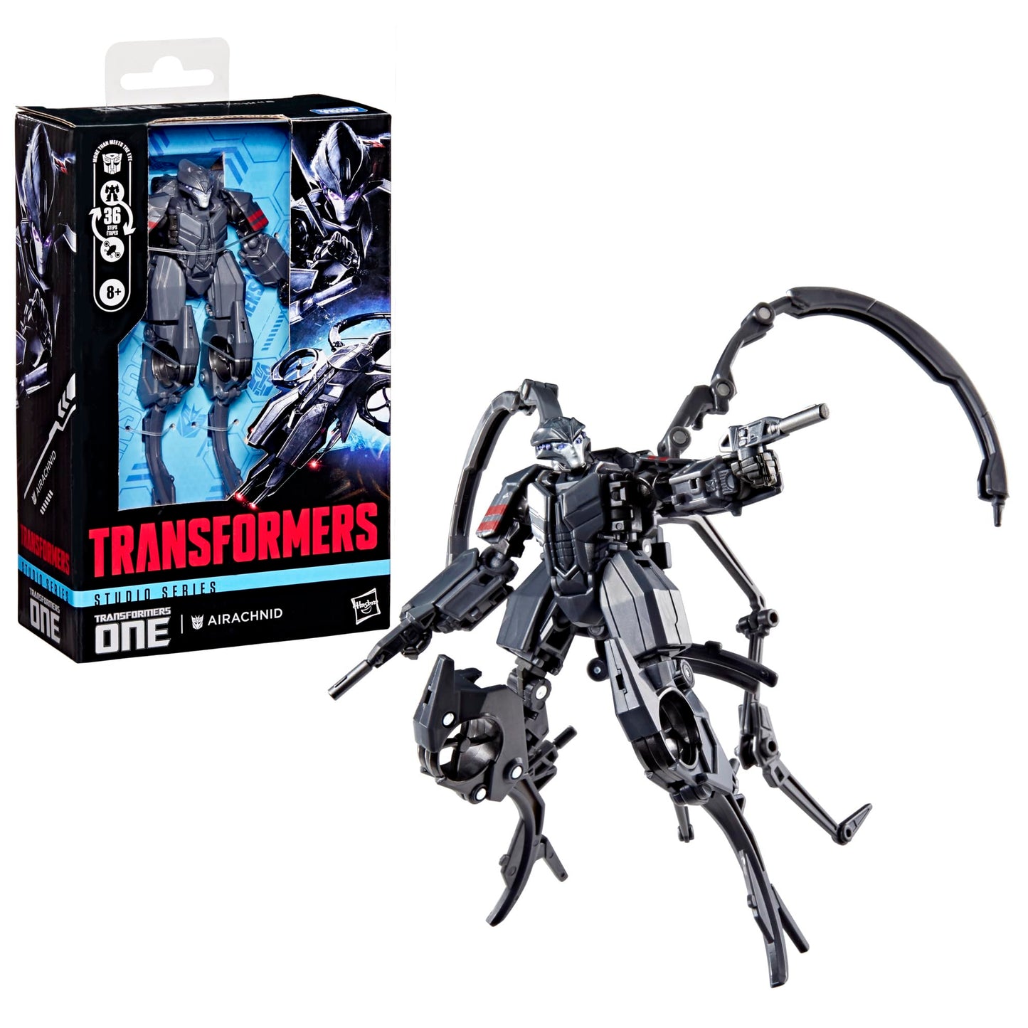 Transformers One Studio Series Airachnid Deluxe 4.5-Inch Figure | Converting Action Figure