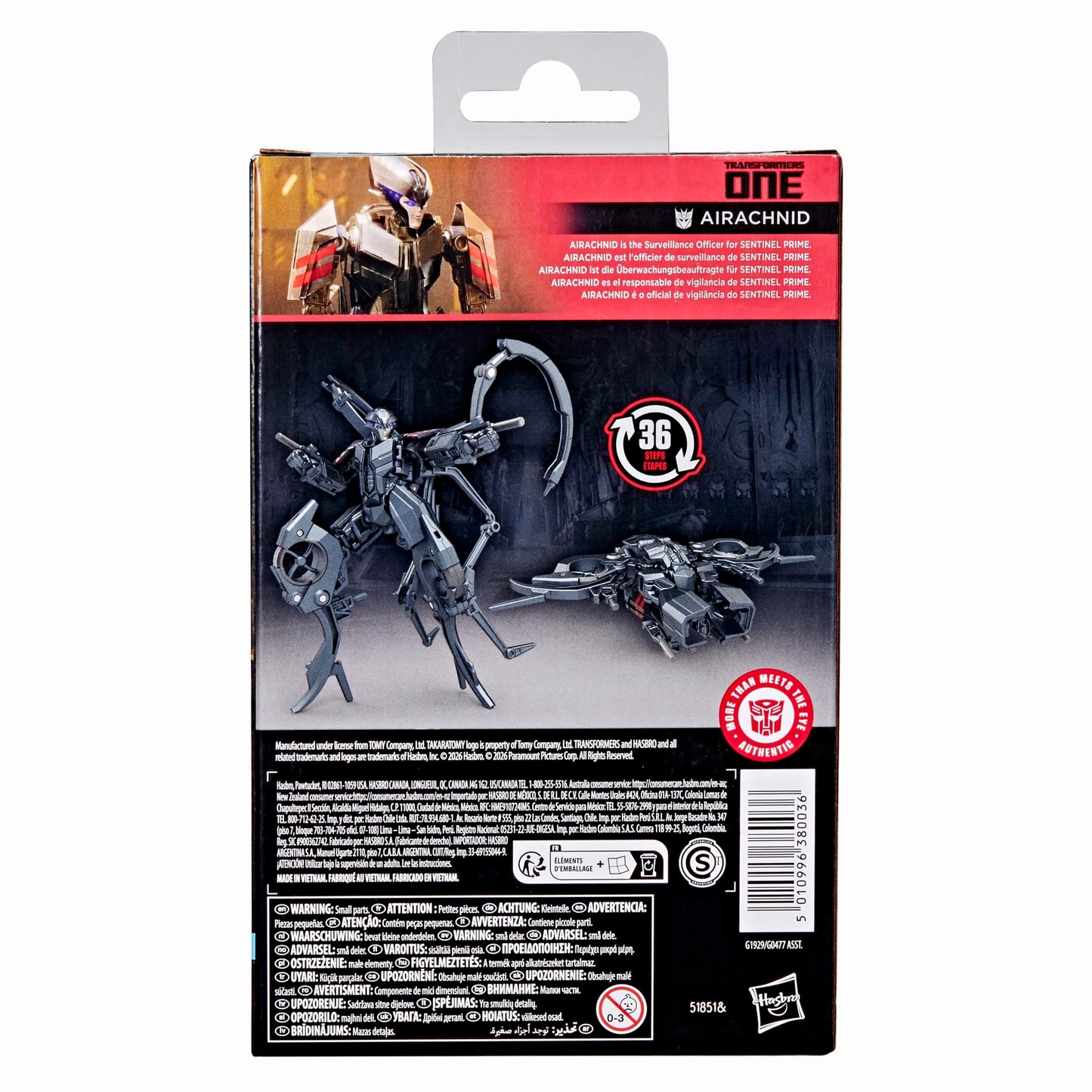 Transformers One Studio Series Airachnid Deluxe 4.5-Inch Figure | Converting Action Figure