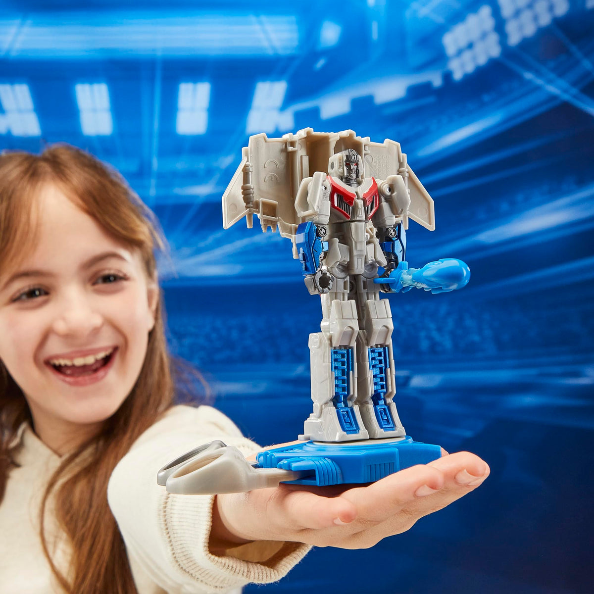 Transformers One Starscream 4.5-Inch Robot Action Figure | Interactive Transformer Toy