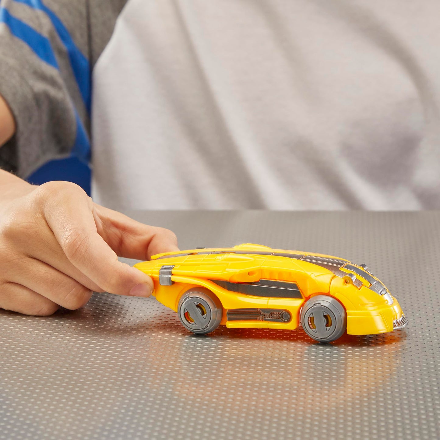 Transformers One Bumblebee (B-127) 4.5-Inch Robot Action Figure | 2-in-1 Transformer Toy