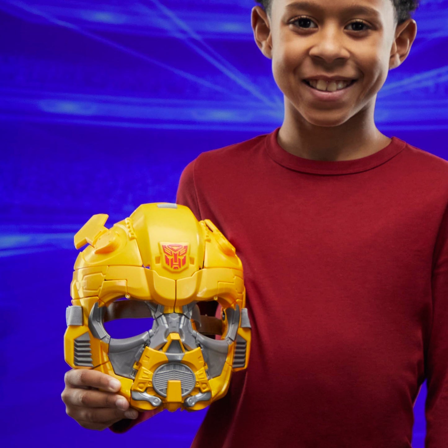 Transformers One Bumblebee B-127 9.8-Inch 2-in-1 Figure Converts to Mask | Interactive Toy