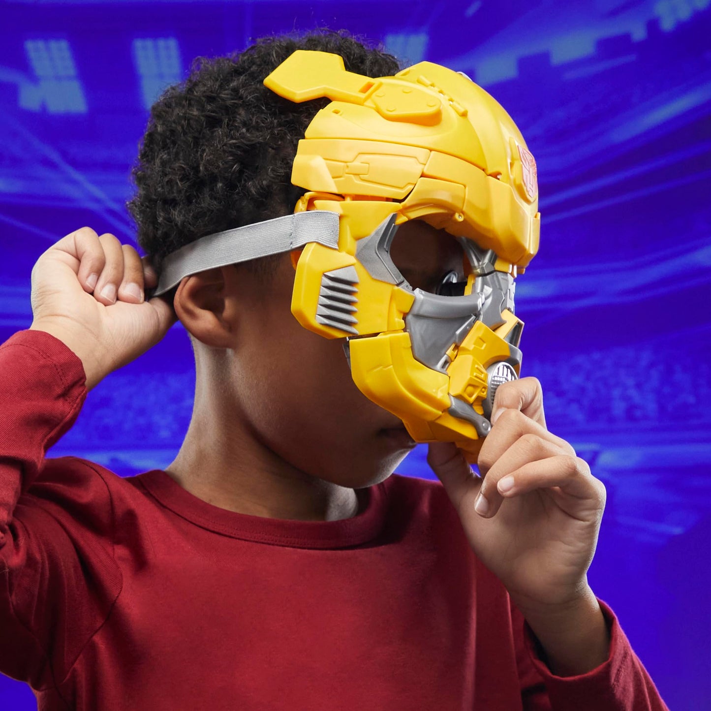 Transformers One Bumblebee B-127 9.8-Inch 2-in-1 Figure Converts to Mask | Interactive Toy