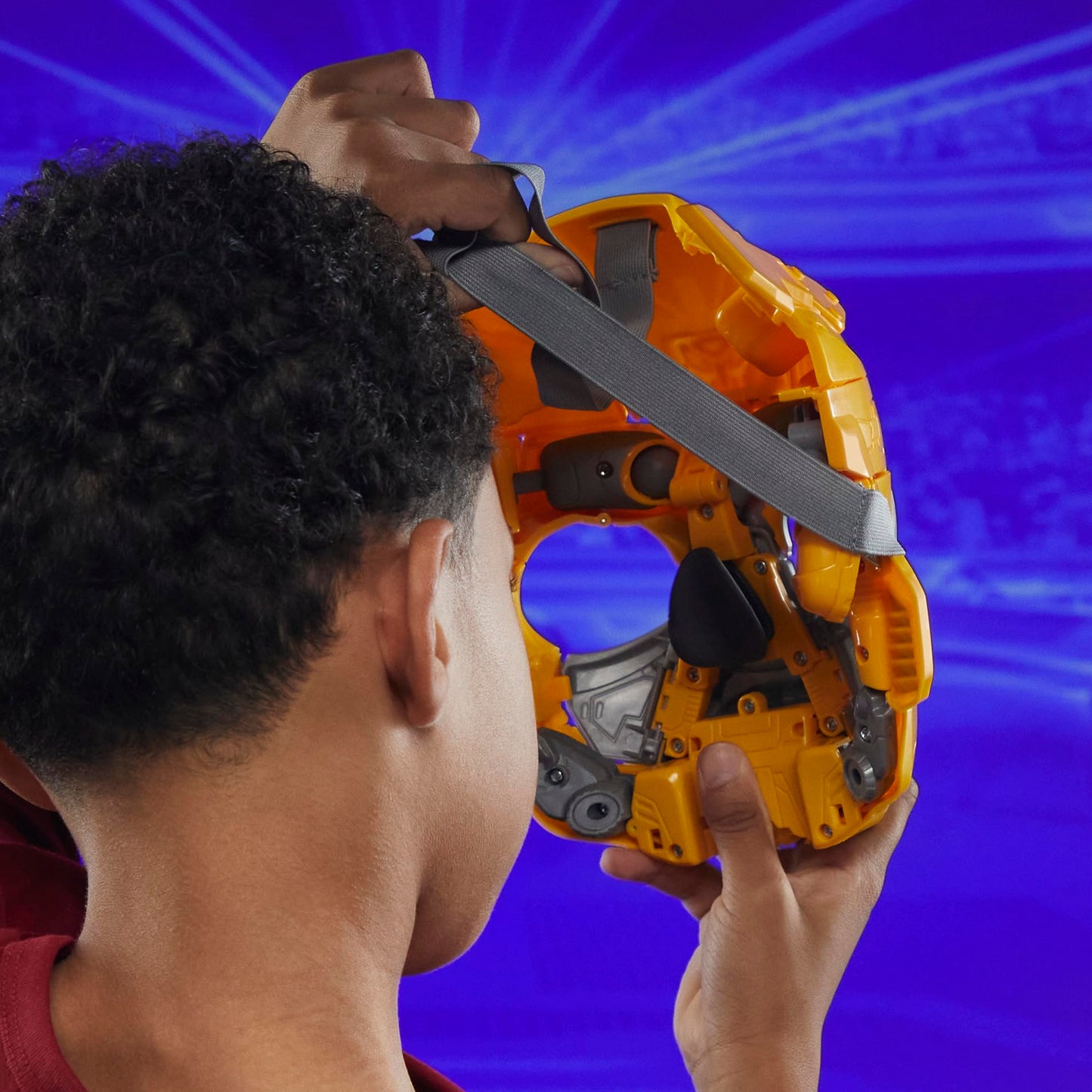 Transformers One Bumblebee B-127 9.8-Inch 2-in-1 Figure Converts to Mask | Interactive Toy