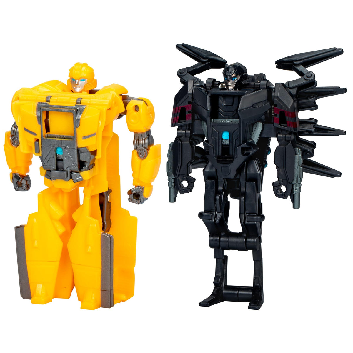 Transformers One Cog Changer Bumblebee (B-127) & Airachnid — 4-Inch 2-In-1 Robot Action Figures
