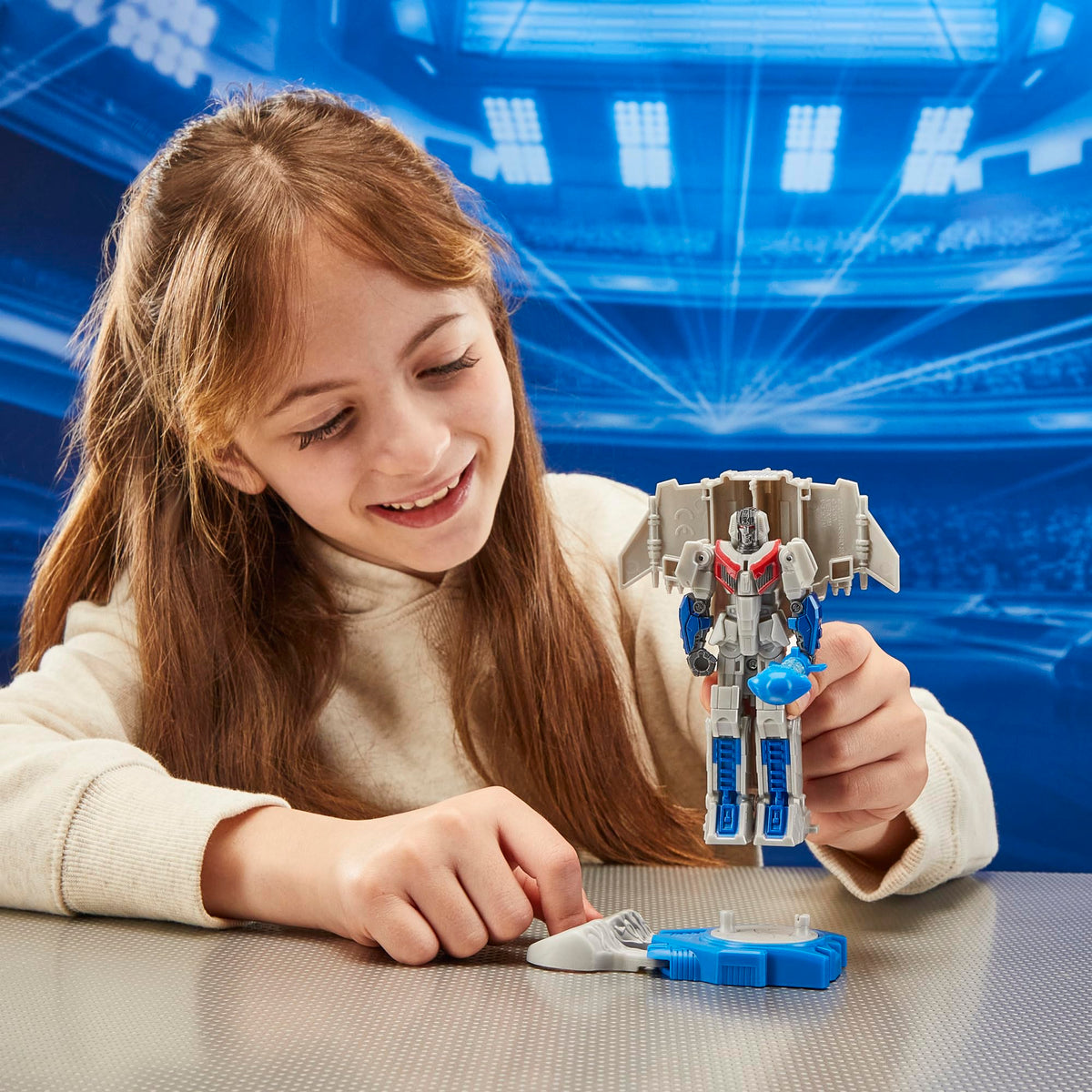 Transformers One Starscream 4.5-Inch Robot Action Figure | Interactive Transformer Toy