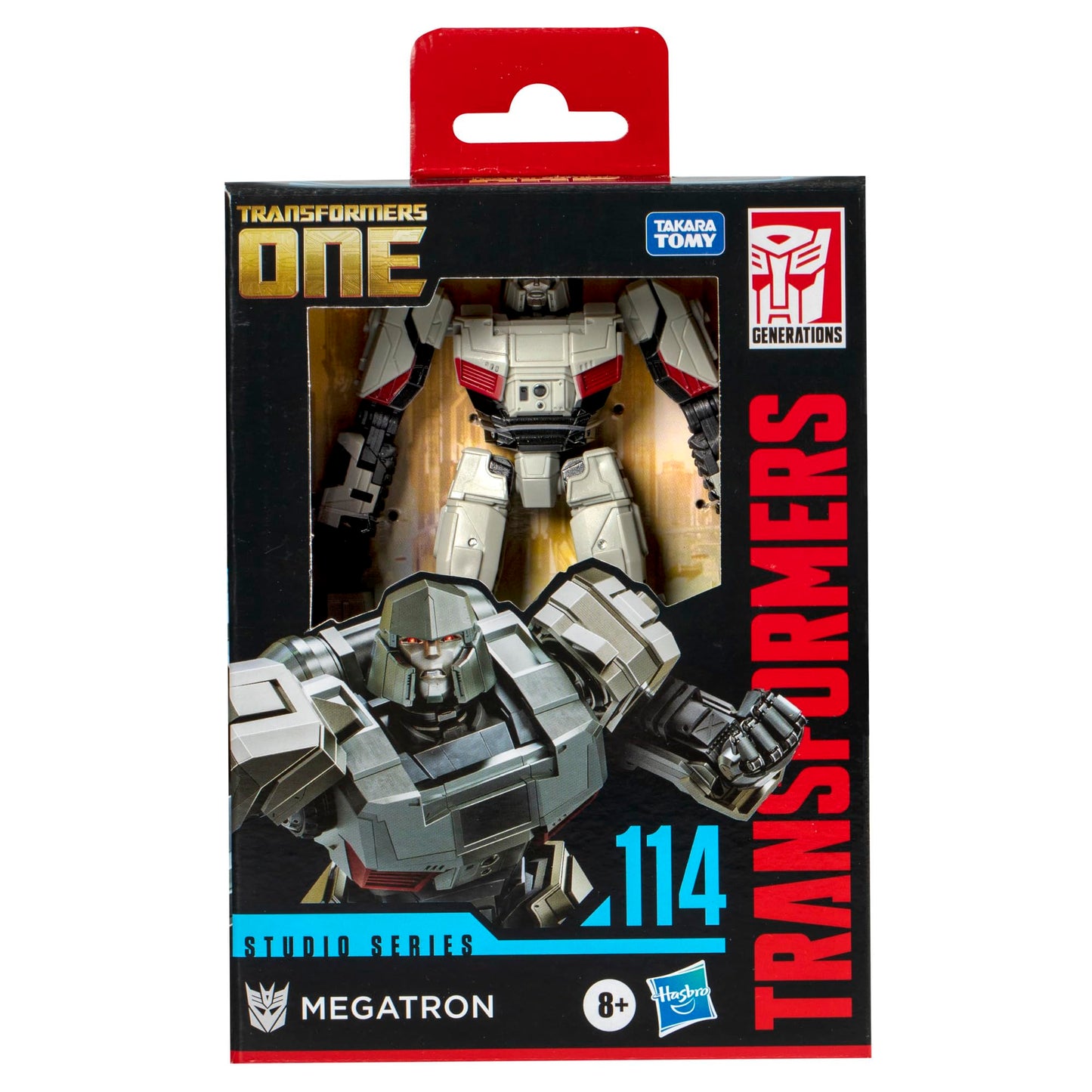 Transformers Studio Series Deluxe Megatron 4.5-Inch Converting Action Figure – Robot to Tank (Ages 8+)