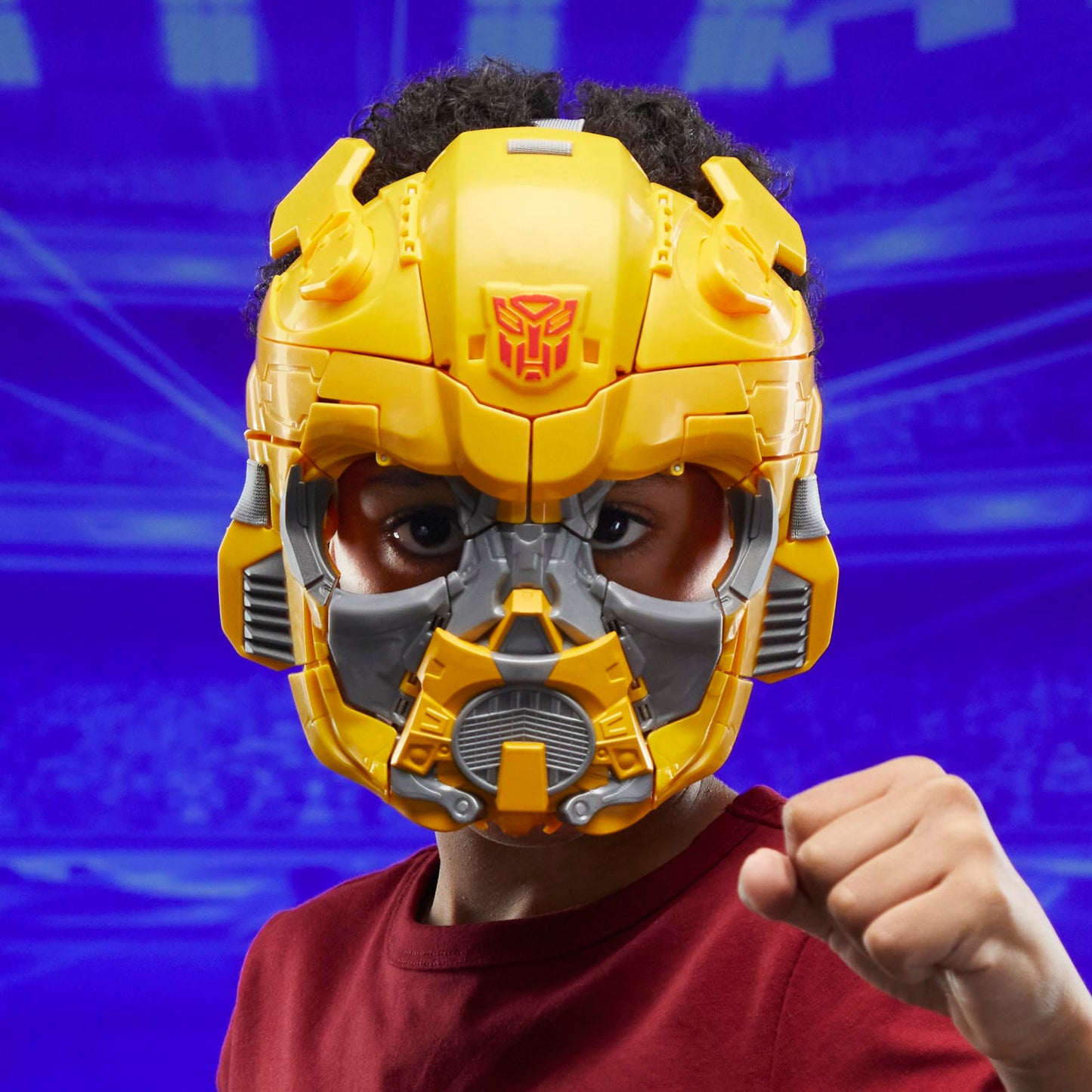 Transformers One Bumblebee B-127 9.8-Inch 2-in-1 Figure Converts to Mask | Interactive Toy
