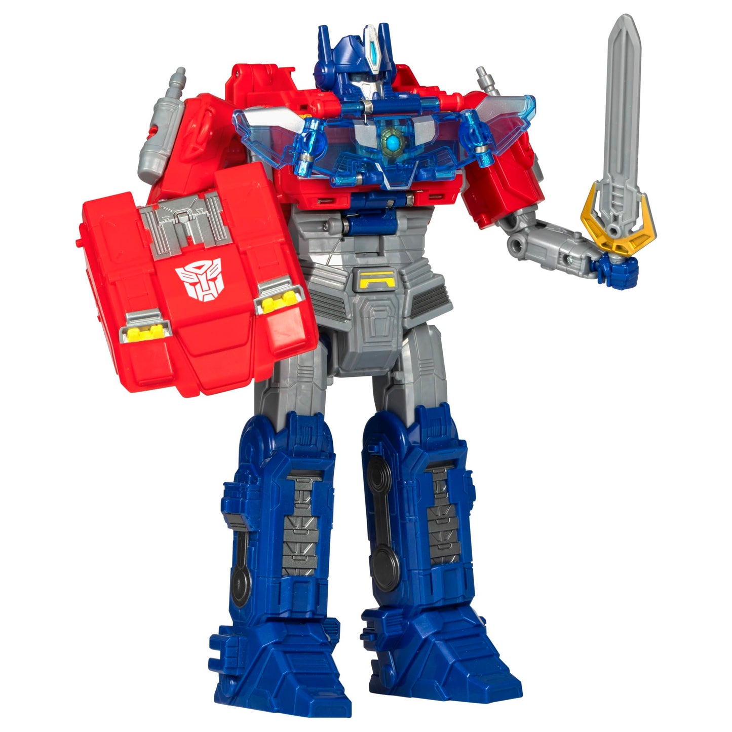 Transformers One Power Flip Optimus Prime (Orion Pax) – 4 Modes, 10-Inch Interactive Figure with Lights & Sounds