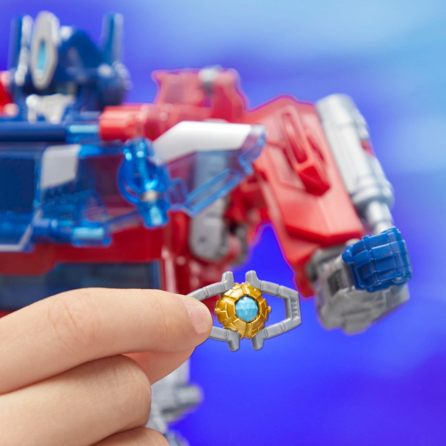 Transformers One Power Flip Optimus Prime (Orion Pax) – 4 Modes, 10-Inch Interactive Figure with Lights & Sounds