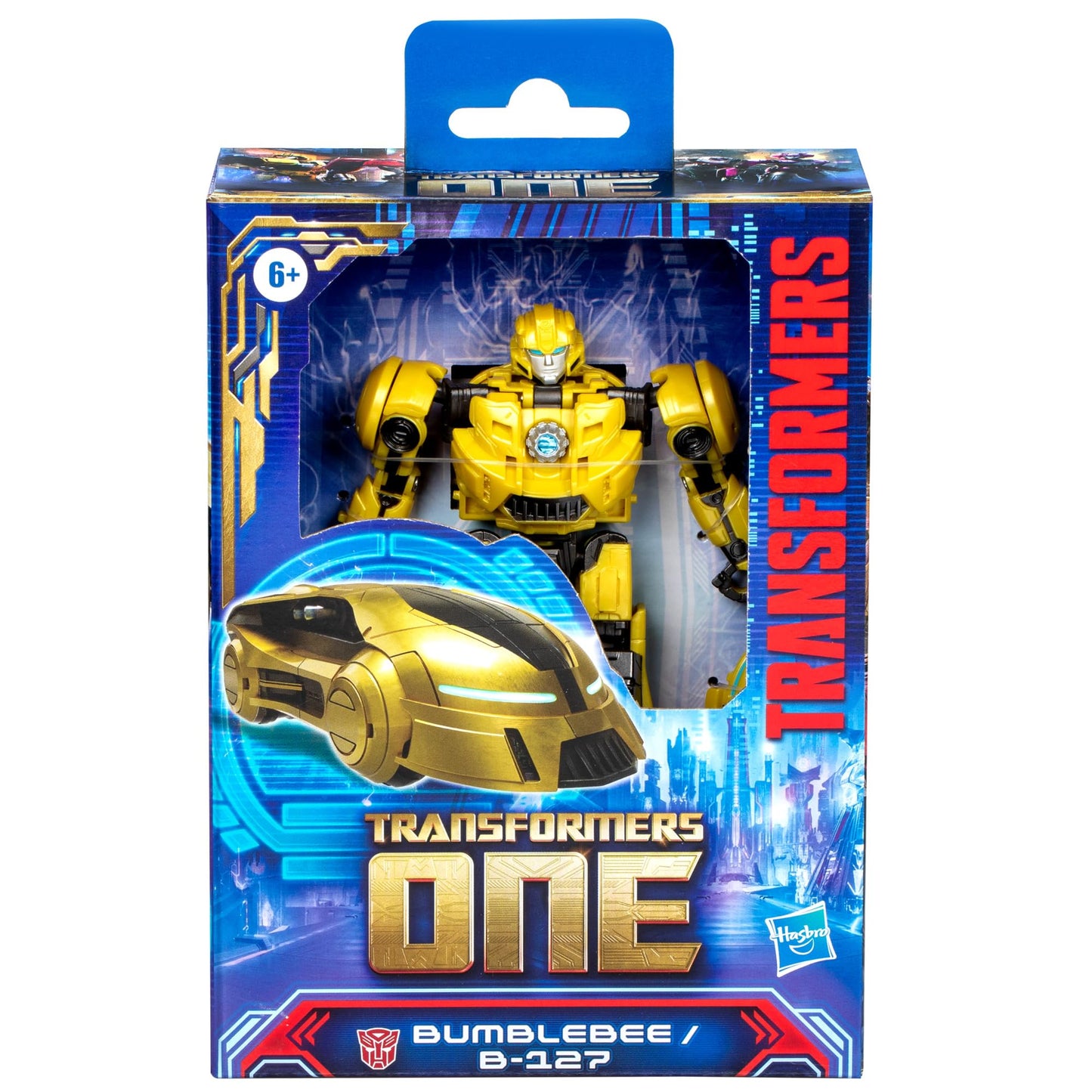 Transformers One Prime Changer Bumblebee B-127 5-Inch Action Figure | 2-in-1 Robot to Car