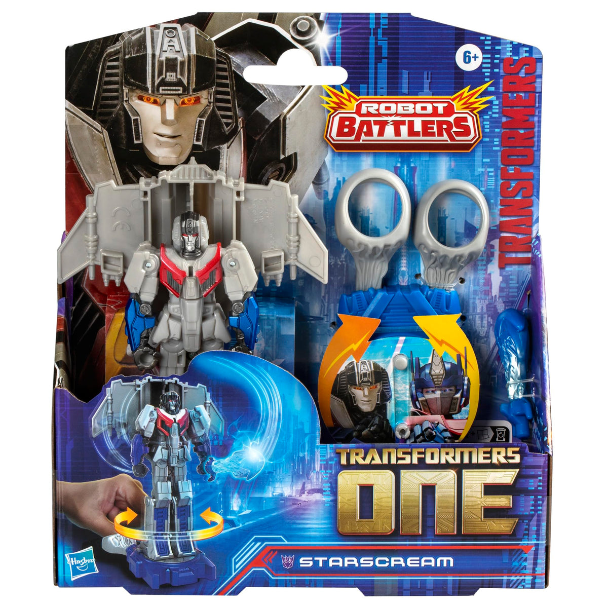 Transformers One Starscream 4.5-Inch Robot Action Figure | Interactive Transformer Toy