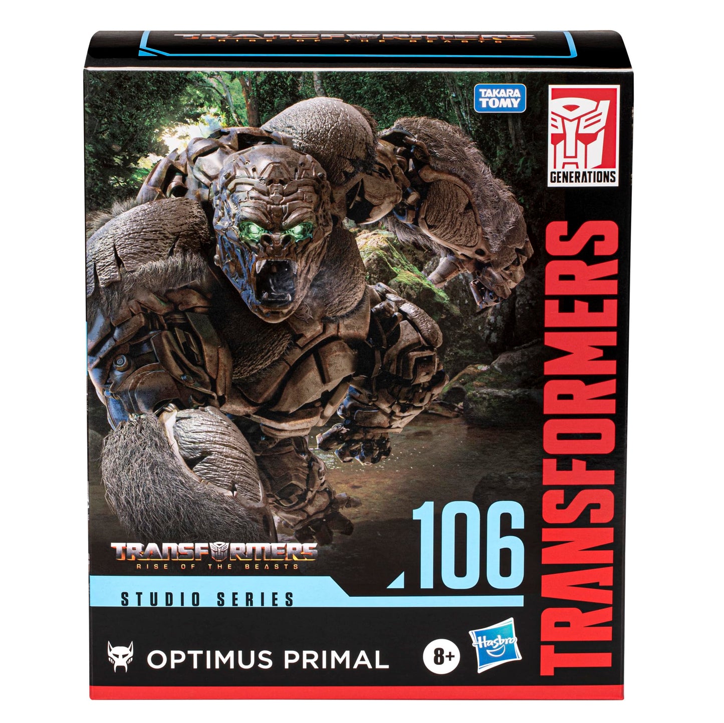 Transformers Studio Series Leader Optimus Primal Toy – 8.5-Inch Action Figure | Rise of the Beasts