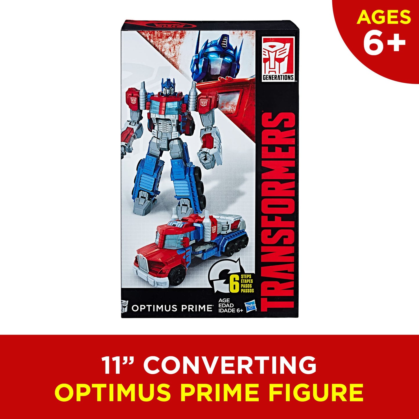 Transformers Heroic Optimus Prime Action Figure – 11-Inch Autobot Leader | Amazon Exclusive