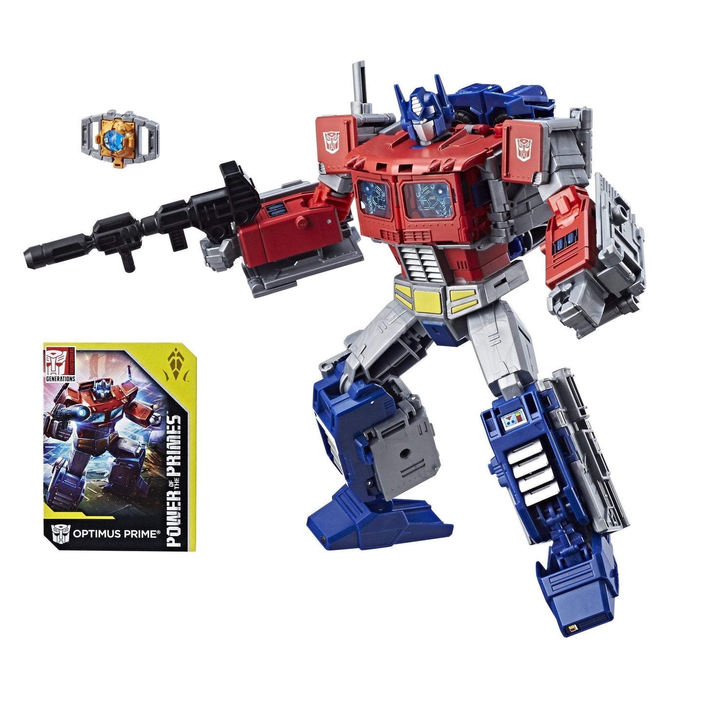 Transformers Generations Power of the Primes Leader Evolution Optimus Prime – Leader Class Figure