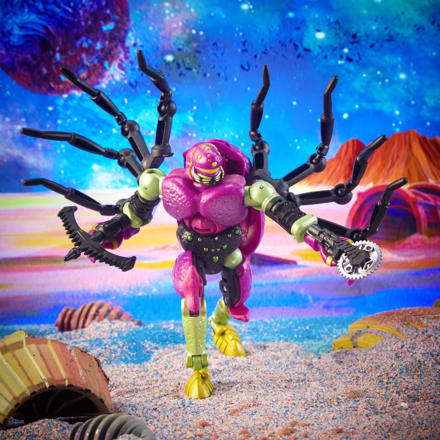 Transformers Generations Legacy Deluxe Predacon Tarantulas Action Figure – 5.5-Inch, Beast Wars-Inspired