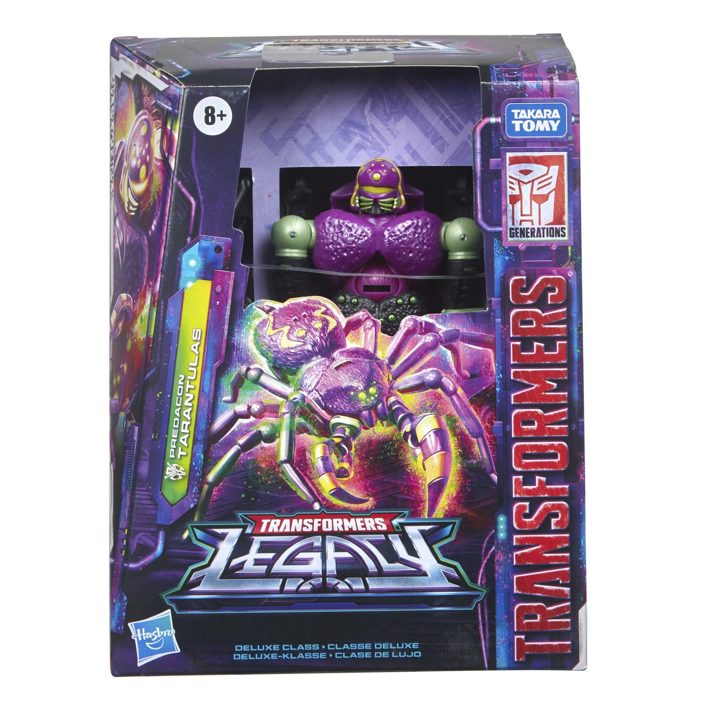 Transformers Generations Legacy Deluxe Predacon Tarantulas Action Figure – 5.5-Inch, Beast Wars-Inspired