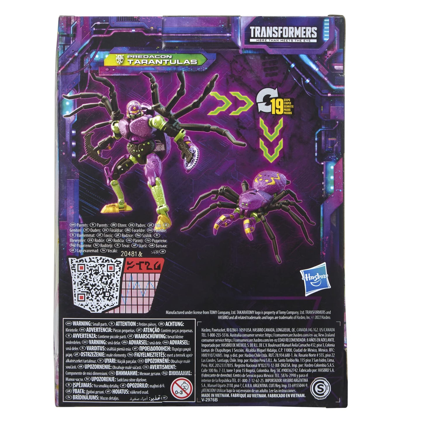 Transformers Generations Legacy Deluxe Predacon Tarantulas Action Figure – 5.5-Inch, Beast Wars-Inspired