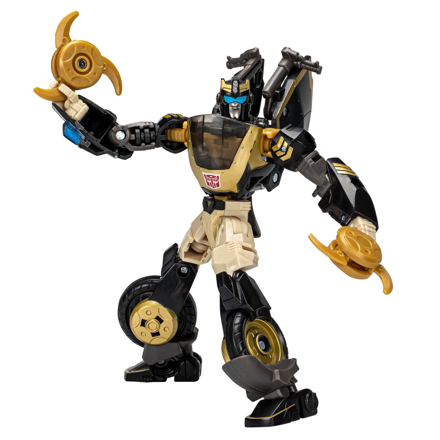 Transformers Legacy Evolution Deluxe Animated Universe Prowl Toy – 5.5-Inch Action Figure