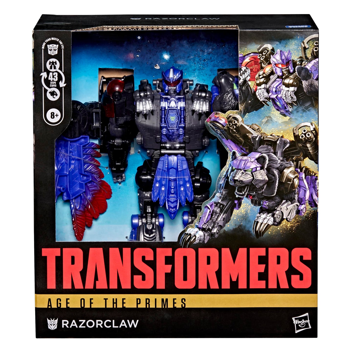 Transformers Razorclaw Leader Class 7.5-Inch Action Figure – Age of the Primes