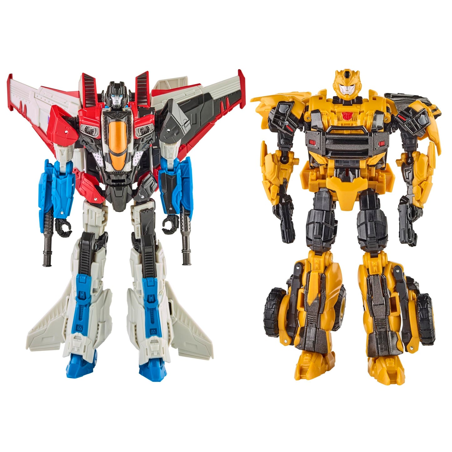 Transformers Reactivate Bumblebee & Starscream 6.5-Inch 2-Pack – 2-In-1 Converting Action Figures