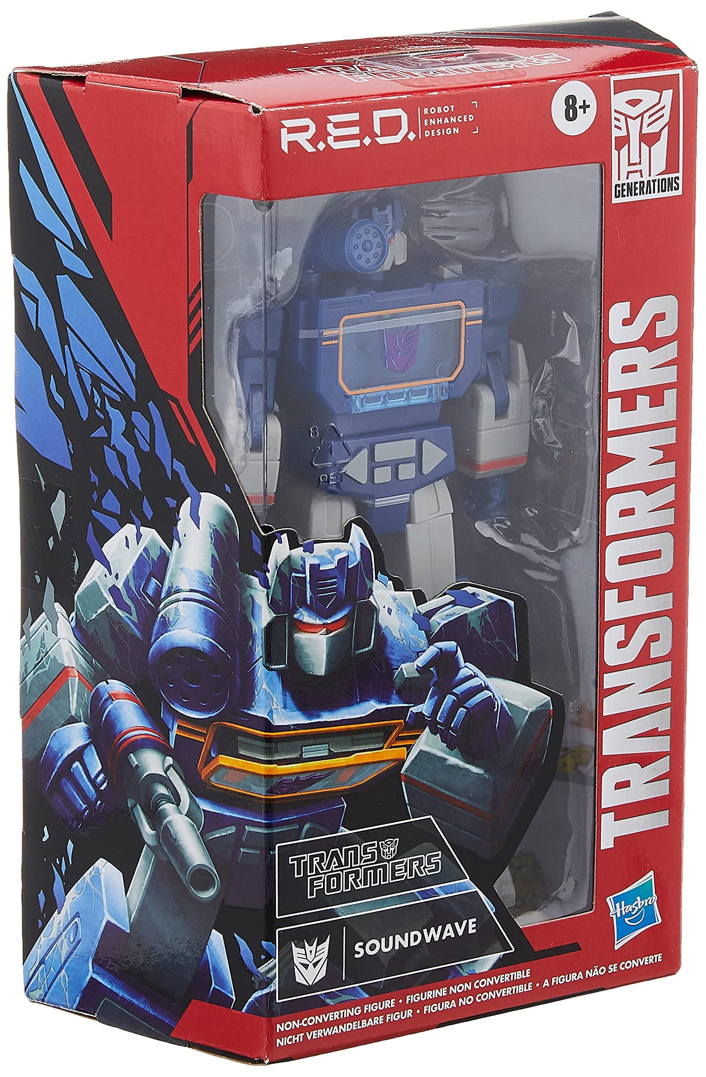 Transformers Generations R.E.D. Soundwave – 6-Inch Non-Transforming Figure