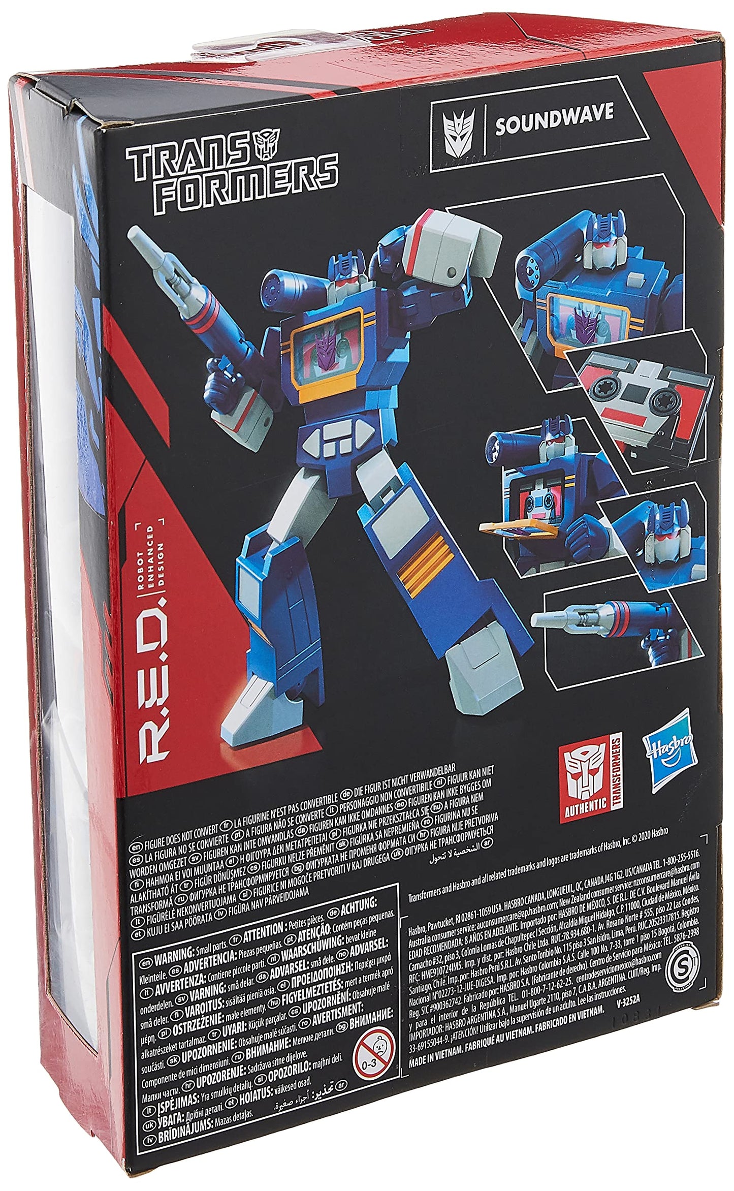 Transformers Generations R.E.D. Soundwave – 6-Inch Non-Transforming Figure