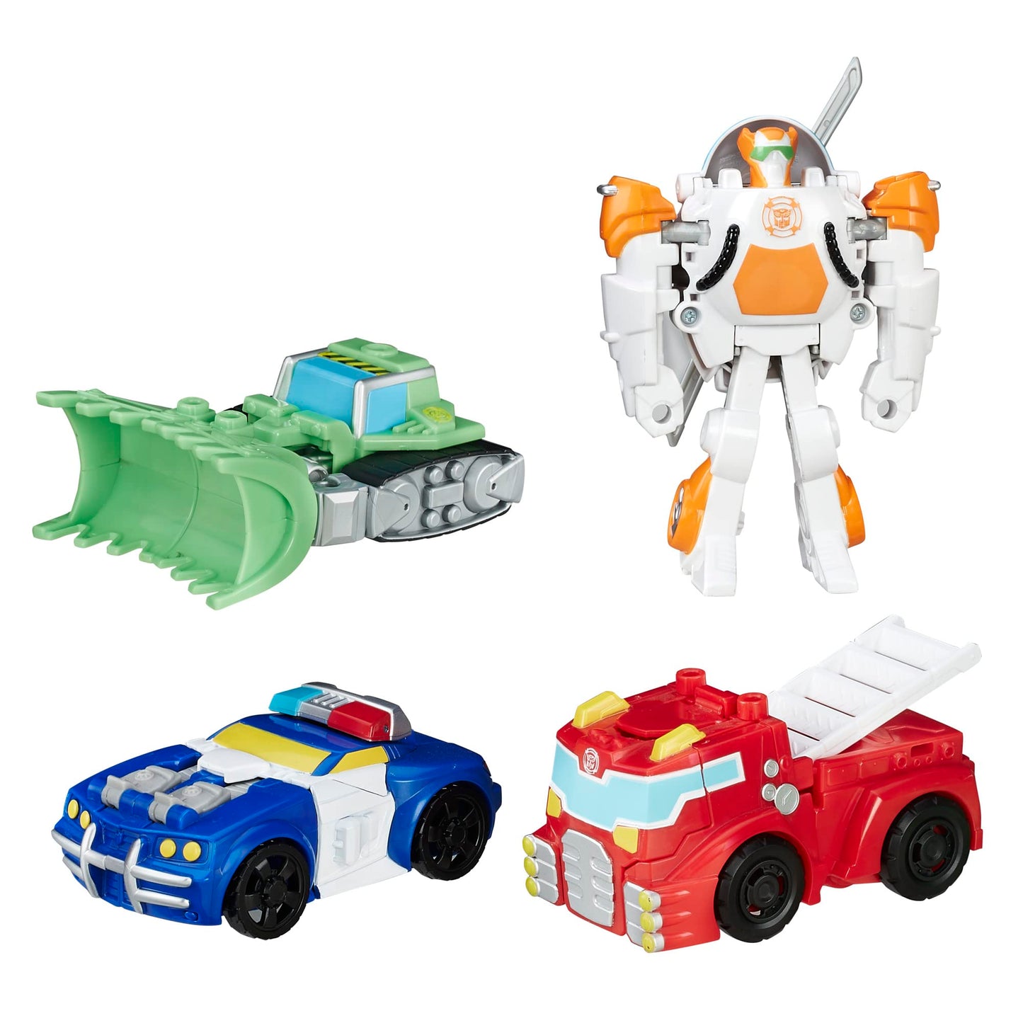 Transformers Rescue Bots Griffin Rock Team 4-Pack – Amazon Exclusive Action Figures