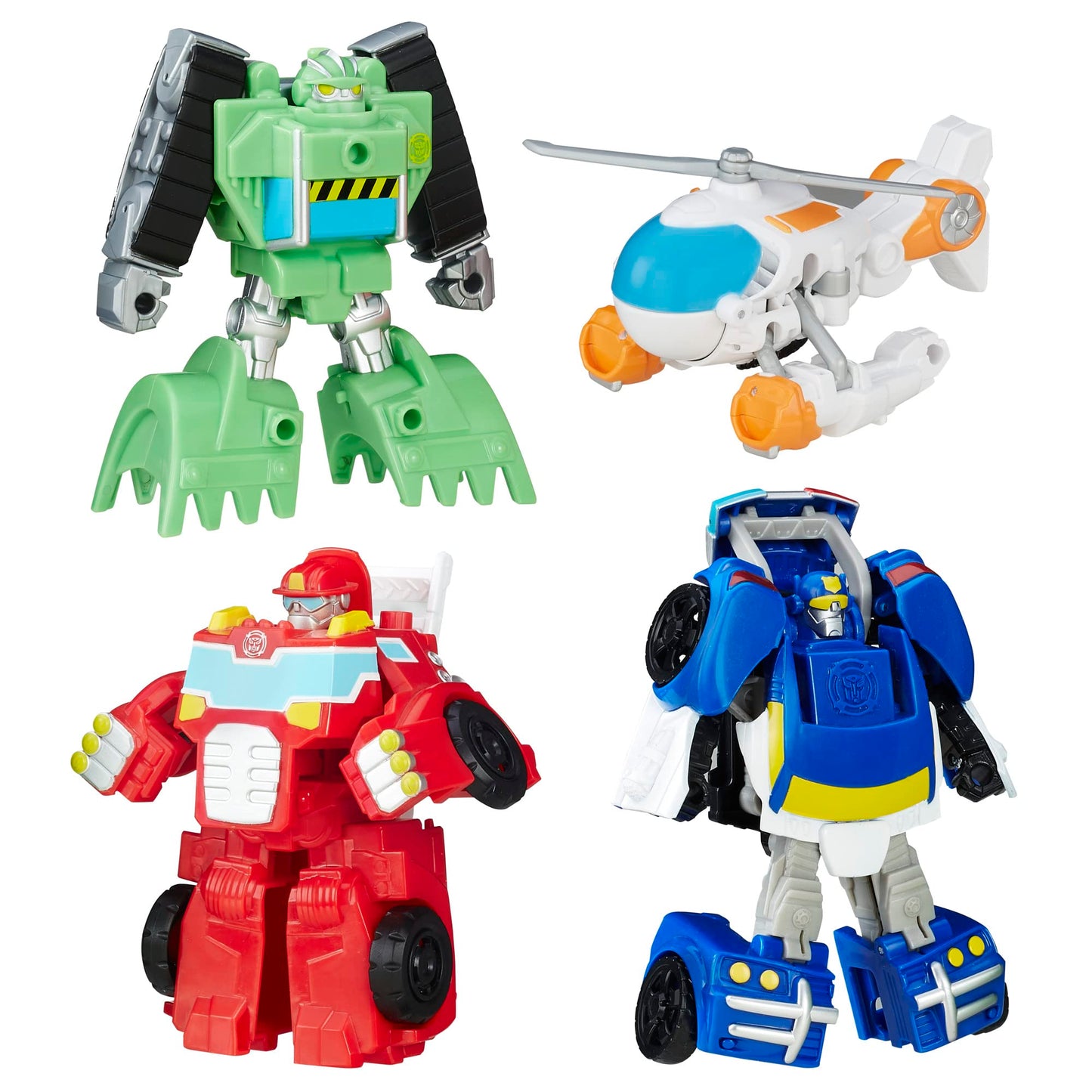 Transformers Rescue Bots Griffin Rock Team 4-Pack – Amazon Exclusive Action Figures