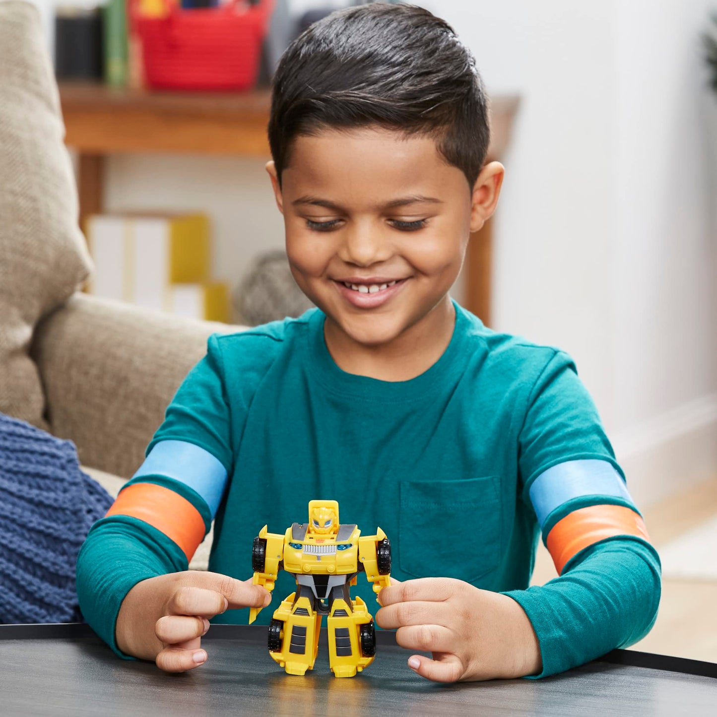 Transformers Rescue Bots Academy Bumblebee 2-in-1 Convertible Toy — Playskool Heroes (Amazon Exclusive)