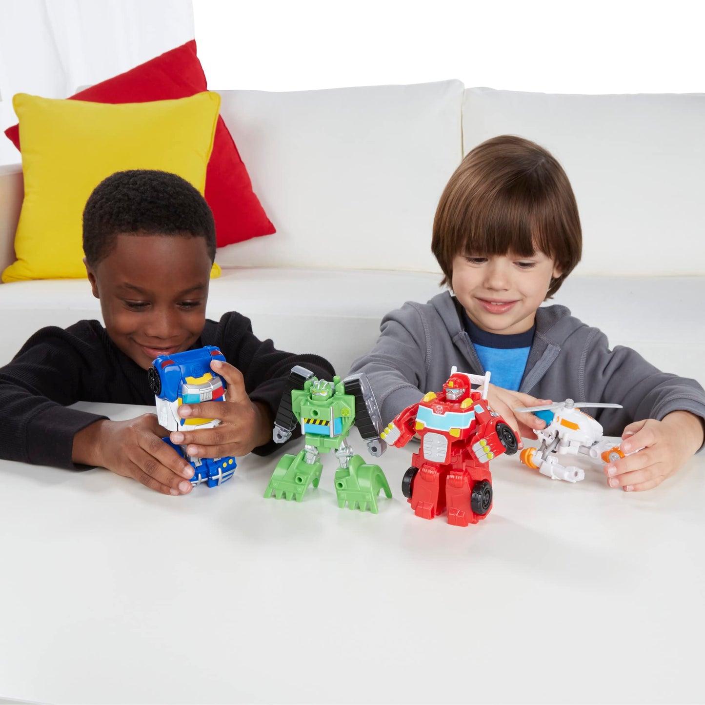 Transformers Rescue Bots Griffin Rock Team 4-Pack – Amazon Exclusive Action Figures