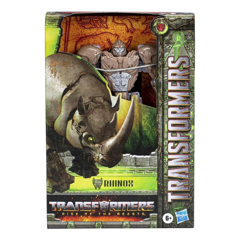 Transformers Rhinox Voyager Class Rise of the Beasts Action Figure | Collectible Toy