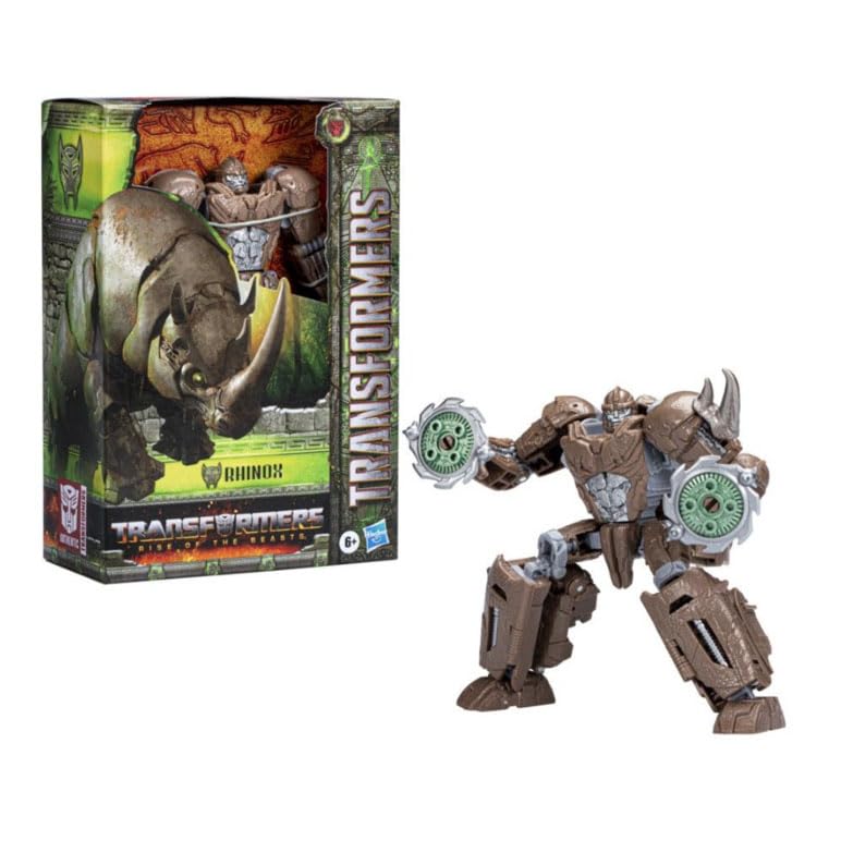 Transformers Rhinox Voyager Class Rise of the Beasts Action Figure | Collectible Toy