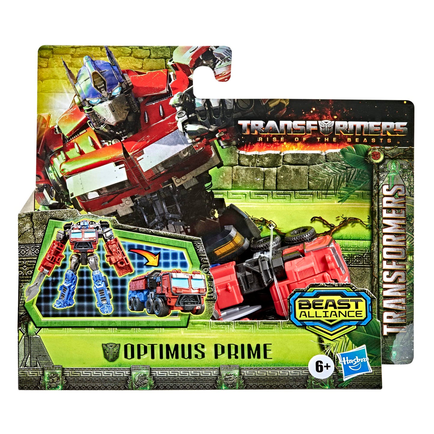 Transformers Rise of the Beasts Beast Alliance Battle Changers Optimus Prime 4.5-Inch Figure