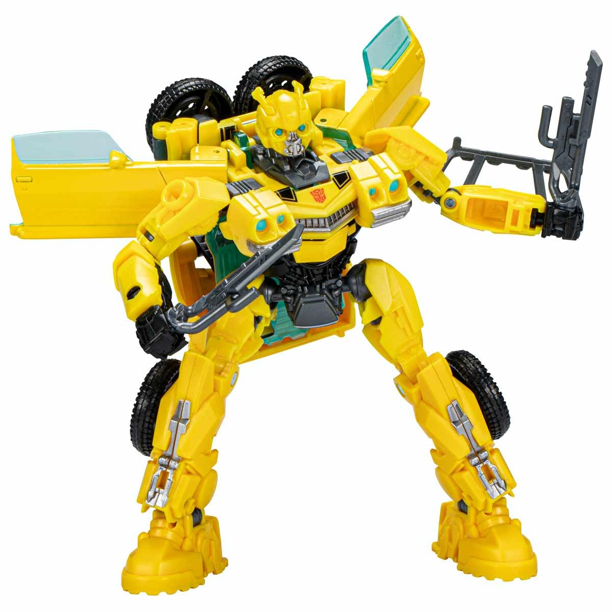 Transformers Rise of the Beasts Deluxe Bumblebee Action Figure – 12.5 cm, Ages 6+