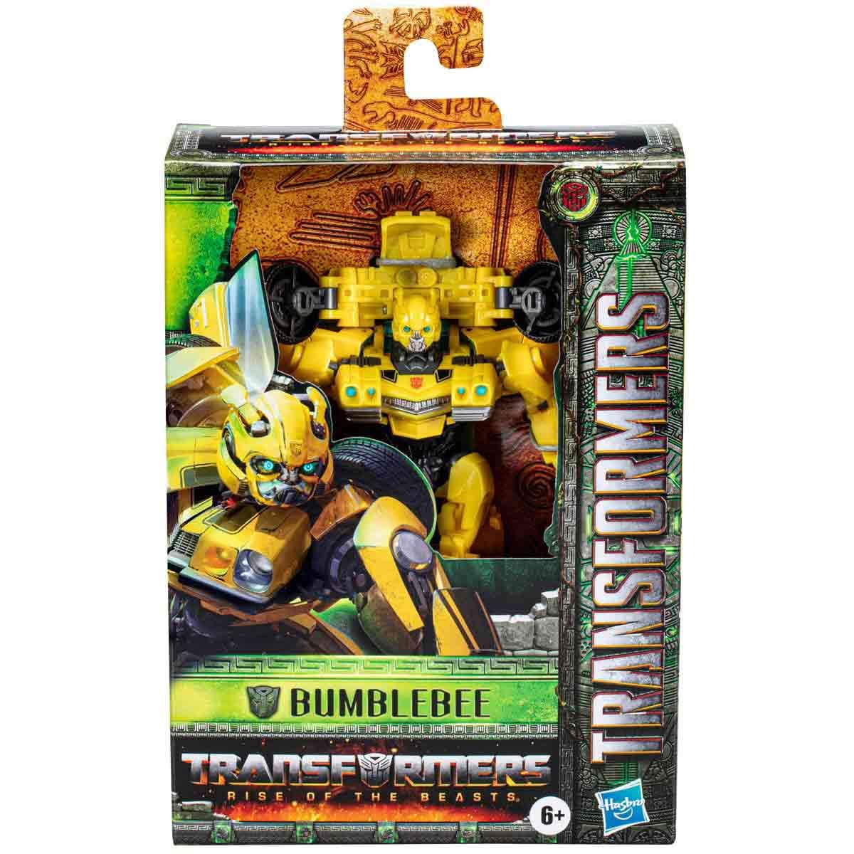Transformers Rise of the Beasts Deluxe Bumblebee Action Figure – 12.5 cm, Ages 6+