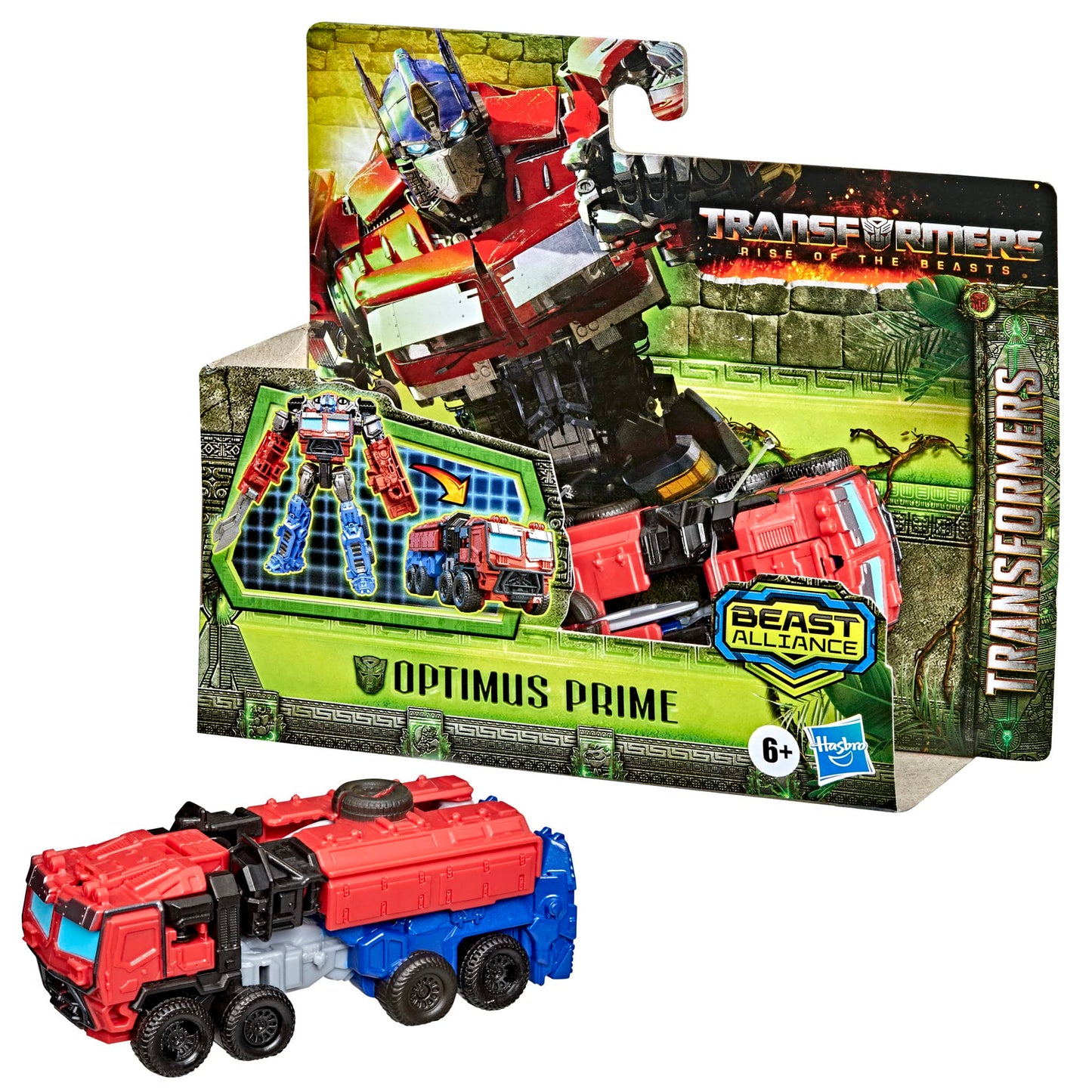 Transformers Rise of the Beasts Beast Alliance Battle Changers Optimus Prime 4.5-Inch Figure