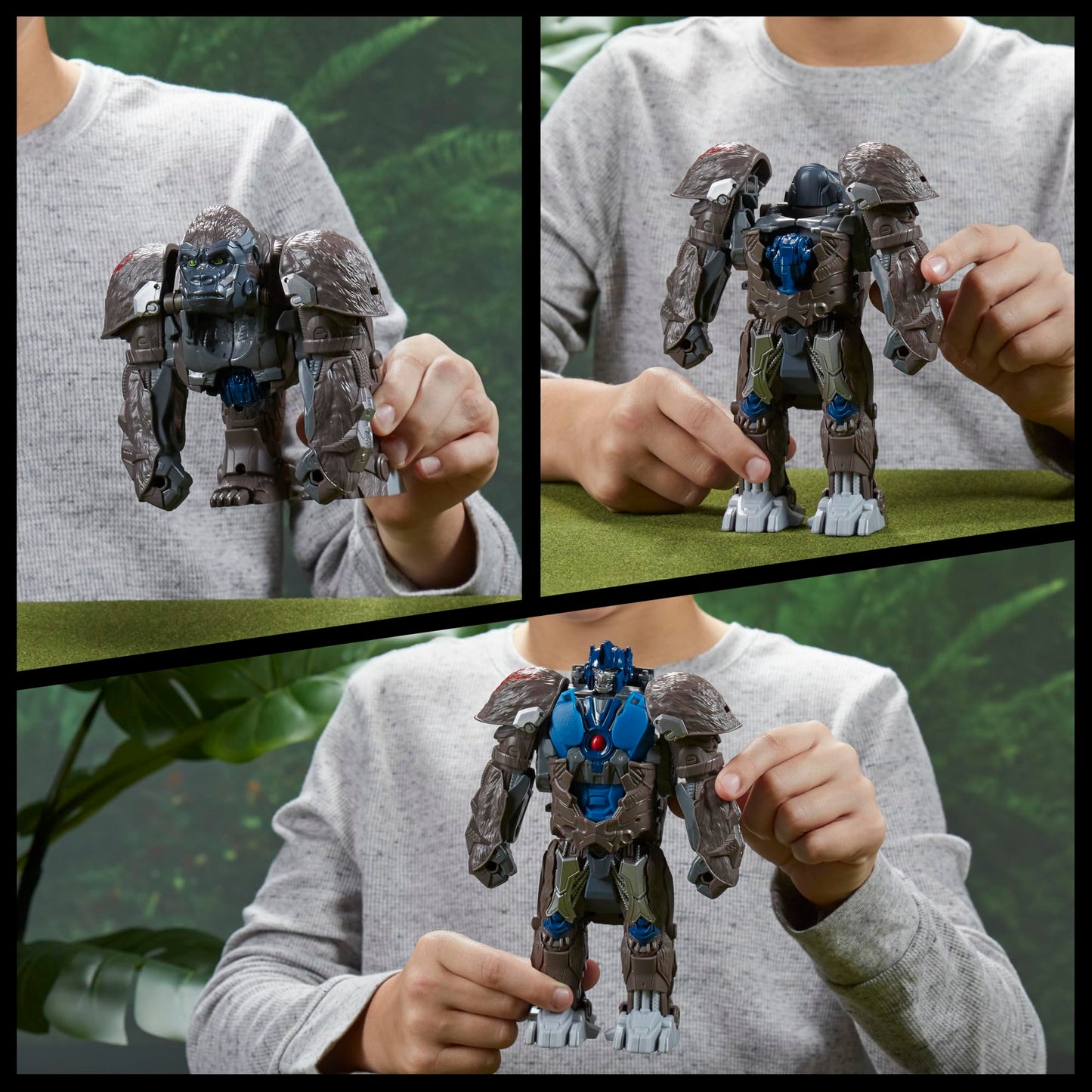 Transformers Rise of the Beasts Smash Changers: Optimus Primal 9-Inch Action Figure