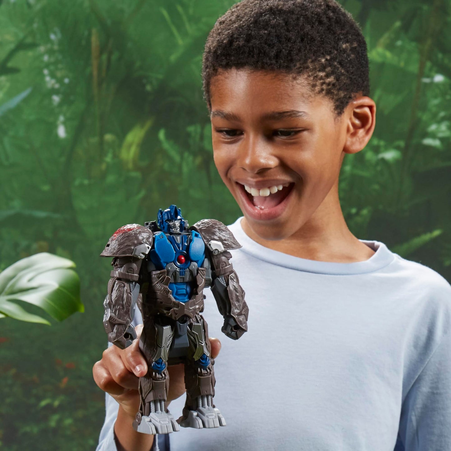 Transformers Rise of the Beasts Smash Changers: Optimus Primal 9-Inch Action Figure