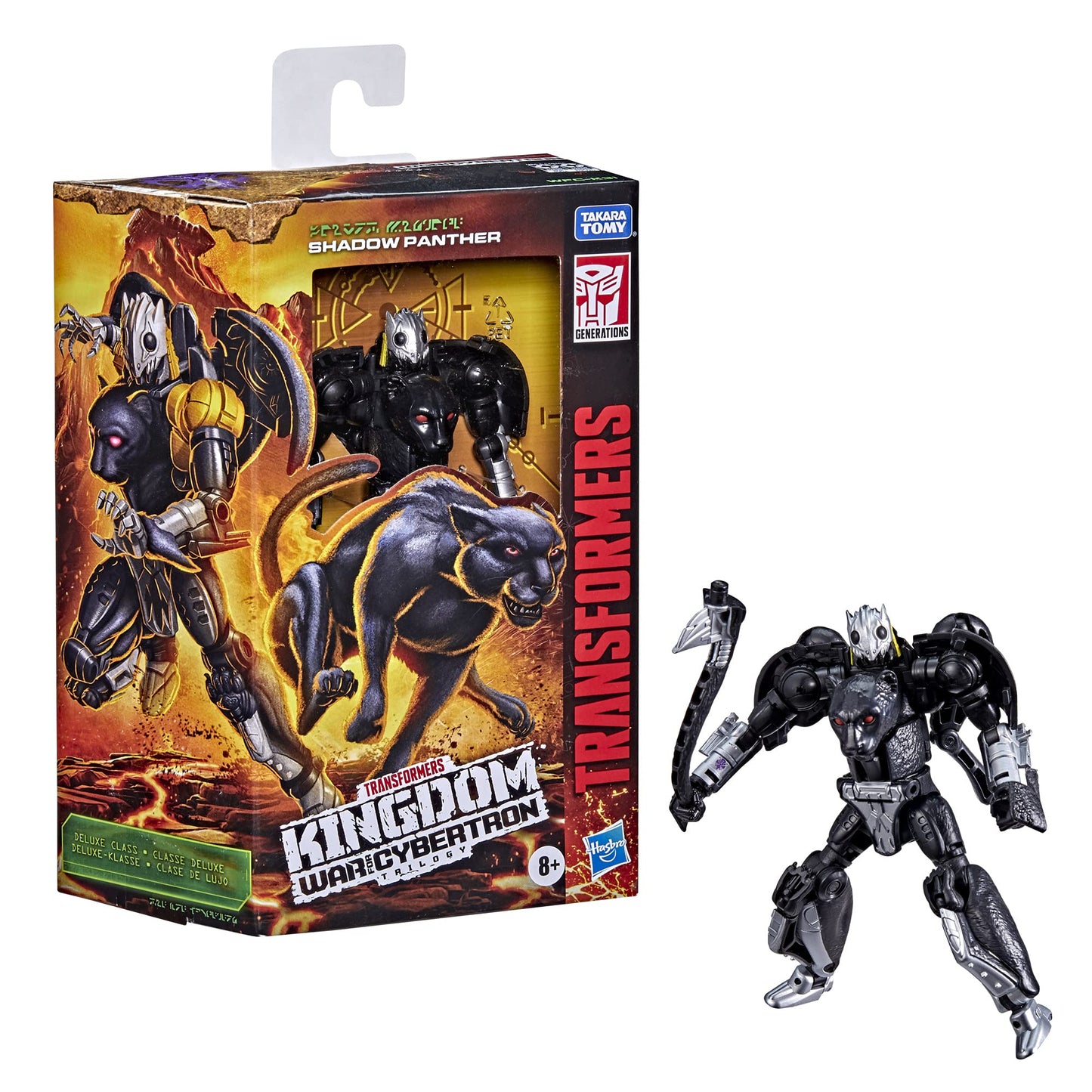 Transformers Generations War for Cybertron Kingdom Shadow Panther Deluxe WFC-K31 – 5.5-inch Figure