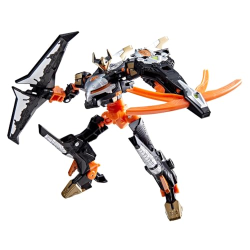 Transformers Age of the Primes Deluxe Sideways Action Figure – 14 cm Robot-to-Jet Transformer