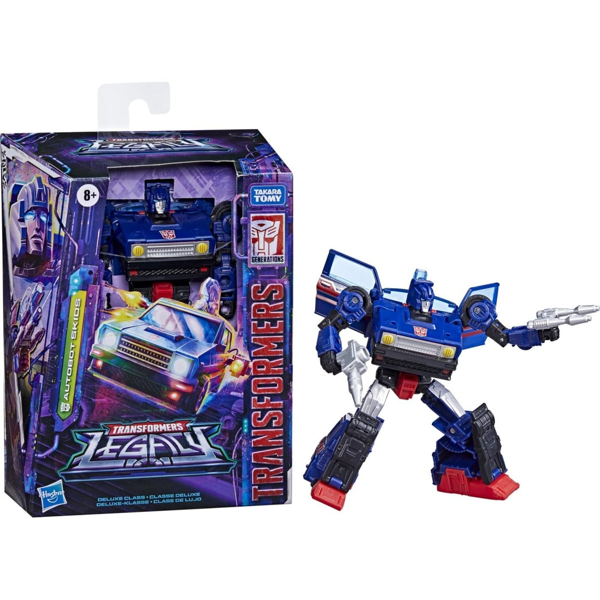 Transformers Generations Legacy Deluxe Autobot Skids Action Figure – 5.5-Inch, Ages 8+