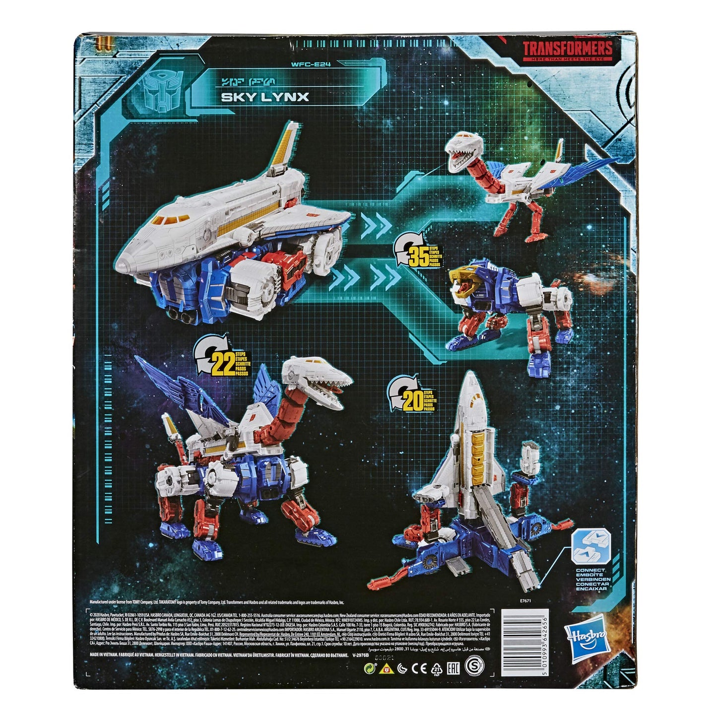 Transformers War for Cybertron Earthrise Sky Lynx Leader WFC-E24 – 11-Inch, 5 Modes