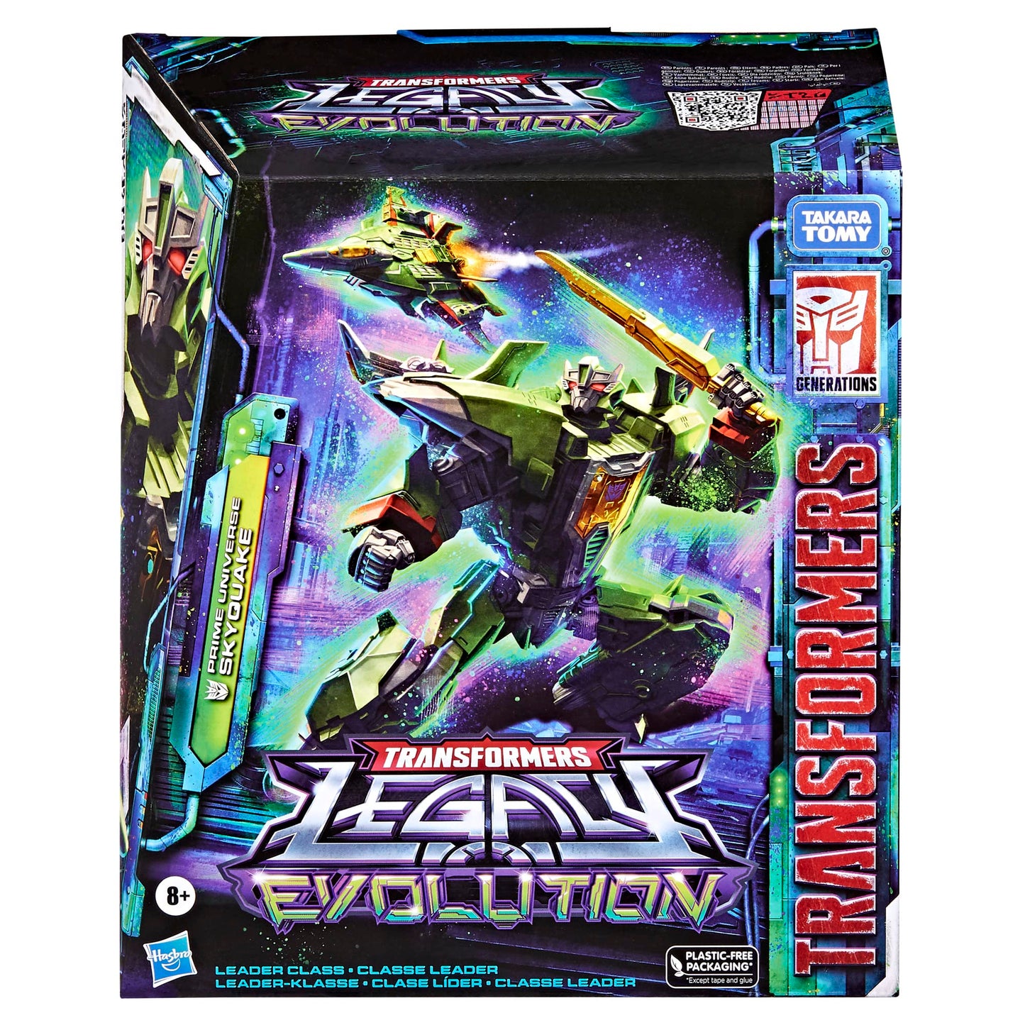 Transformers Legacy Evolution Skyquake 7-Inch Action Figure | Evo-Fusion Battle Toy