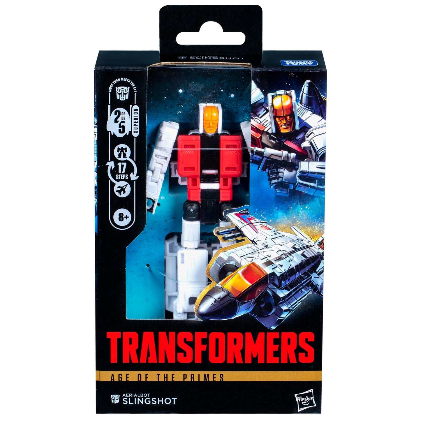 Transformers Age of the Primes Deluxe Slingshot — 5.5-inch Converting Figure
