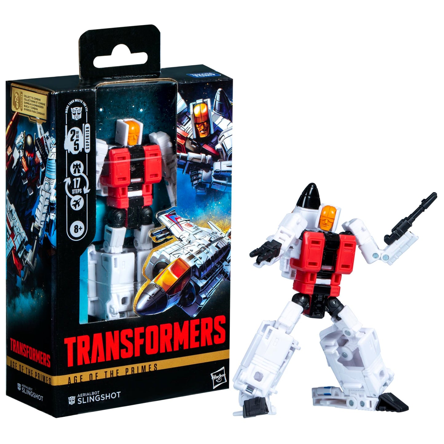 Transformers Age of the Primes Deluxe Slingshot — 5.5-inch Converting Figure