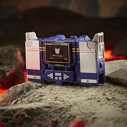 Transformers Generations War for Cybertron: Kingdom Core Class WFC-K21 Soundwave – 3.5-Inch Action Figure, Ages 8+