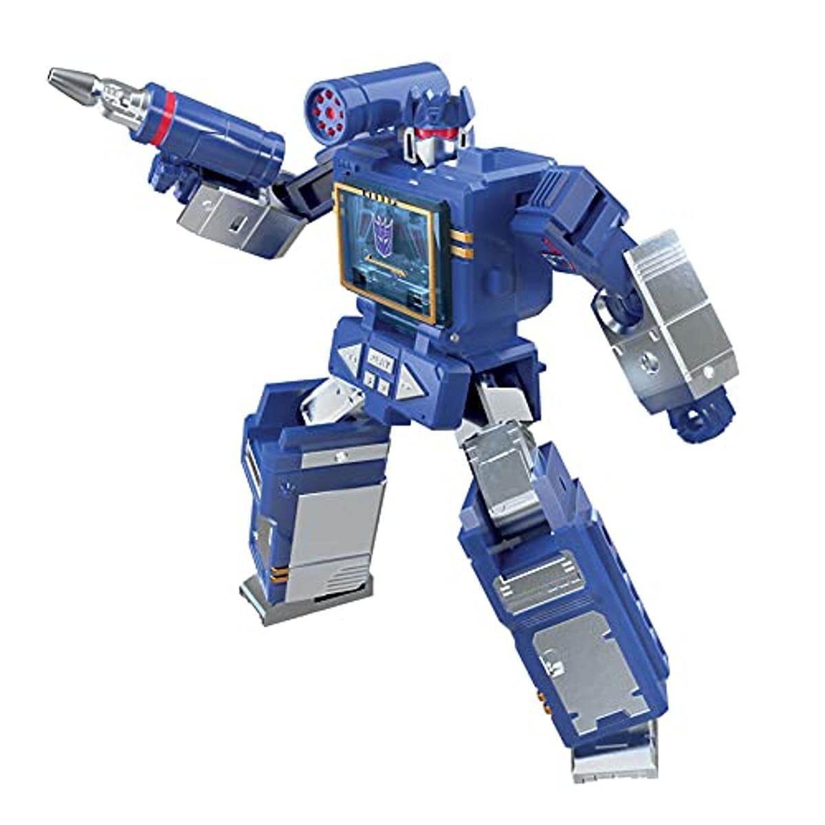 Transformers Generations War for Cybertron: Kingdom Core Class WFC-K21 Soundwave – 3.5-Inch Action Figure, Ages 8+