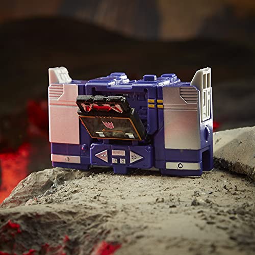 Transformers Generations War for Cybertron: Kingdom Core Class WFC-K21 Soundwave – 3.5-Inch Action Figure, Ages 8+