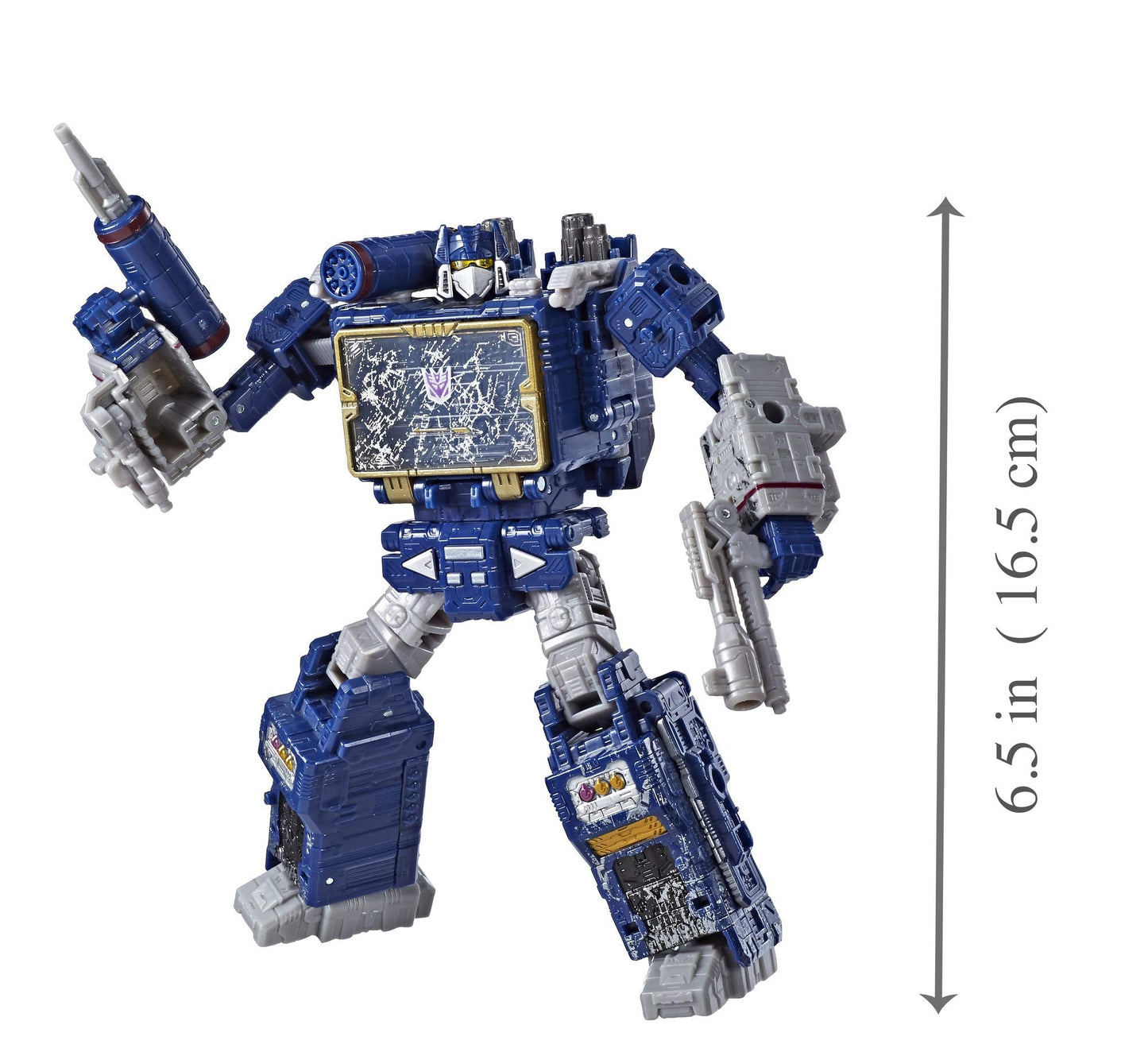 Transformers Generations War for Cybertron Wfc-S25 Soundwave Voyager Figure | Siege Chapter (7-Inch)